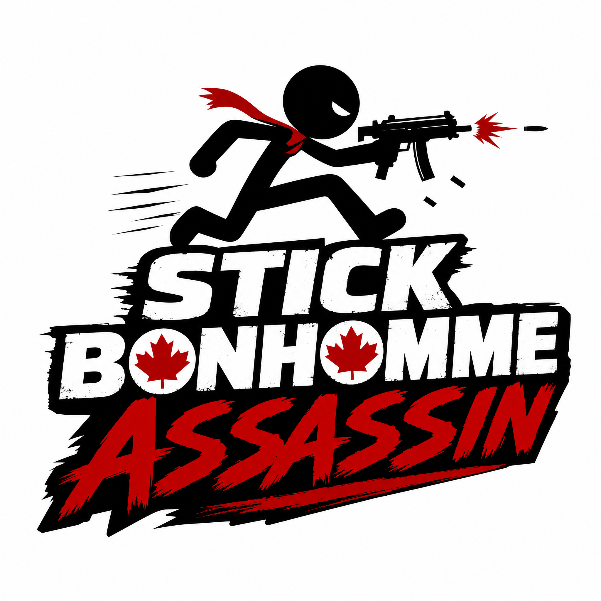 Stick Bonhomme Assassin Logo